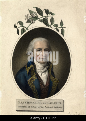 Jean-Baptiste Pierre Antoine Demonet de Lamarck (1744-1829) Stockfoto