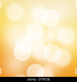 Abstrakte verschwommene Bokeh orange Hintergrund Stockfoto