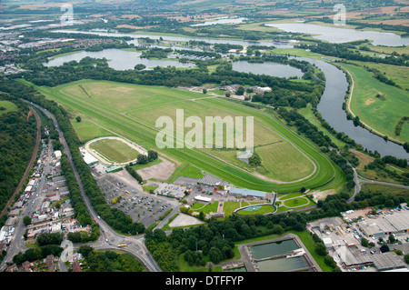 Luftaufnahme von Colwick Park und die Rennbahn in Stadt Nottingham, Nottinghamshire UK Stockfoto