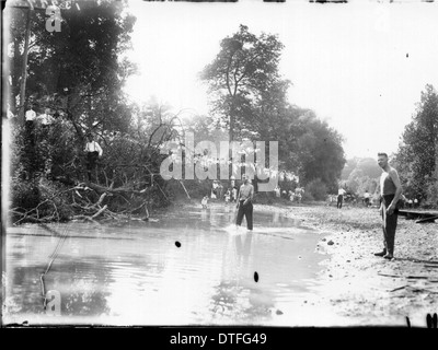 Miami University Freshman-Sophomore Wettbewerbsteilnehmer Creek 1914 Stockfoto