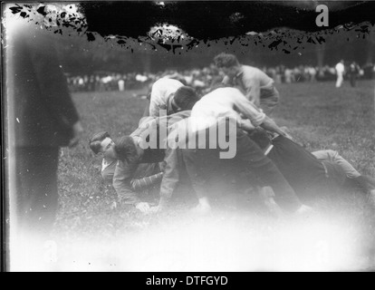 Miami University Freshman-Sophomore Contest 1923-Pile-Up Stockfoto