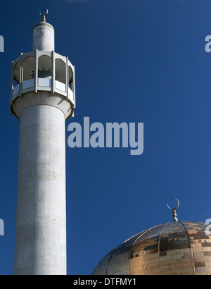 Die London Central Mosque, Regents Park, London Stockfoto