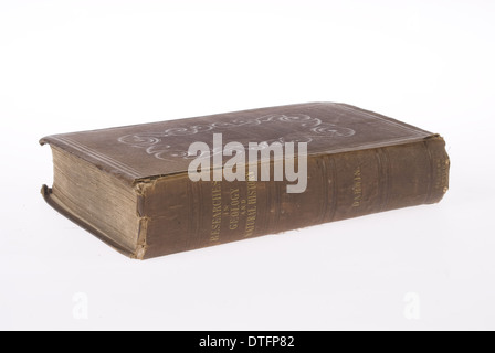 Zeitschrift für Forschungen in der Geologie und Naturgeschichte Stockfoto