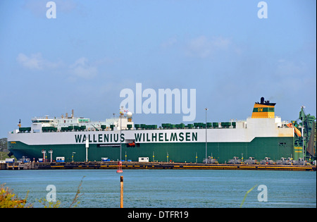 MV Parsifal Schiff von Wallenius Wilhelmsen Logistics Firma panama Stockfoto