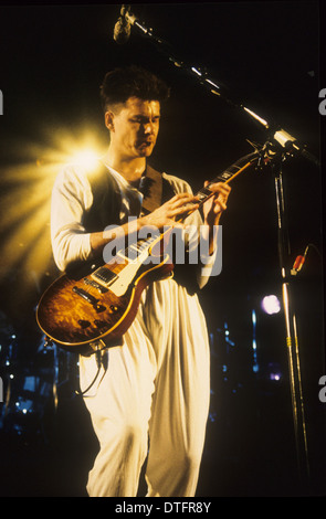 BIG COUNTRY schottische Rockband mit Stuart Adamson über 1985 Stockfoto