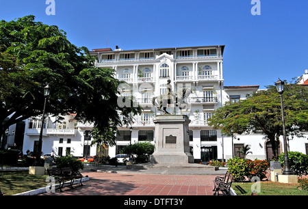 Herrera quadratische Casco Viejo-Panama City-Panama Stockfoto