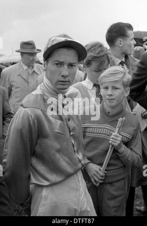 Hamburg, Deutschland, Lester Piggott, jockey Stockfoto