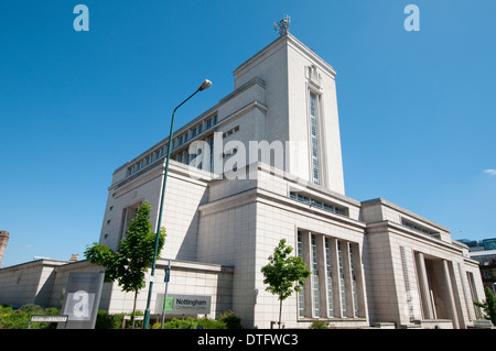 Newton und Arkwright Gebäude in der Stadt Nottingham, Nottinghamshire, England UK Stockfoto