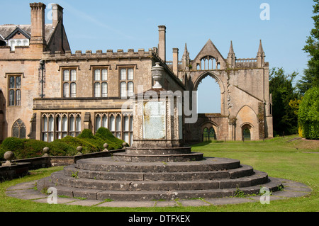 Der Bootsmann Denkmal Newstead Abbey and Gardens, Nottinghamshire, England UK Stockfoto