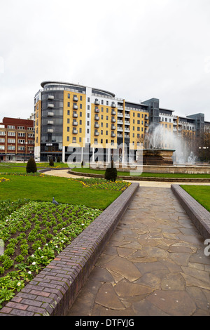 BBC-Fernsehen aufbauend Kingston Hull, Hull City, East Riding of Yorkshire, England, Büros in Chapel Street Stockfoto