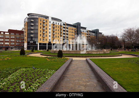 BBC-Fernsehen aufbauend Kingston Hull, Hull City, East Riding of Yorkshire, England, Büros in Chapel Street Stockfoto