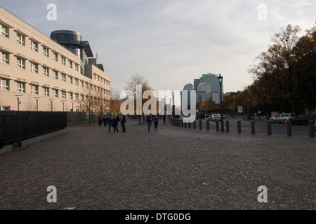 US-Botschaft in Berlin, Deutschland. Stockfoto