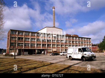 Rückbau des Kernkraftwerks Rheinsberg, Deutschland Stockfoto