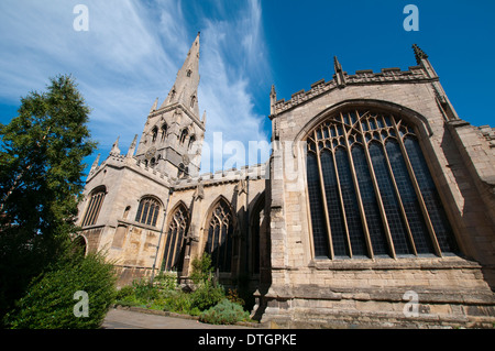 Pfarrei Kirche St. Mary Magdalene in dem Markt Newark on Trent, Nottinghamshire UK Stockfoto