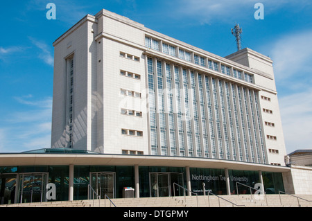 Newton und Arkwright Gebäude, Nottingham Trent University Campus, Nottinghamshire, England UK Stockfoto