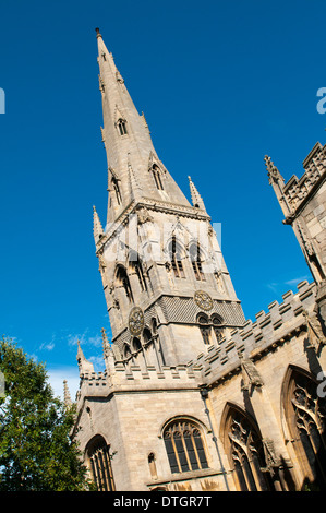 Pfarrei Kirche St. Mary Magdalene in dem Markt Newark on Trent, Nottinghamshire UK Stockfoto