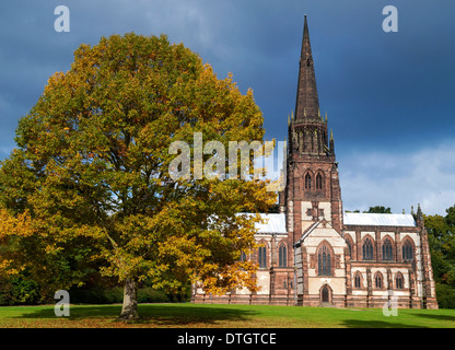 Die Kirche St Mary the Virgin Clumber Park, Nottinghamshire UK Stockfoto