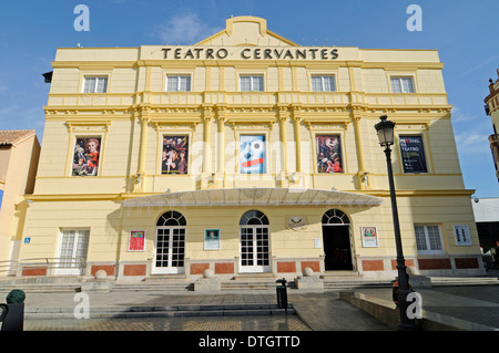 Teatro Miguel de Cervantes, Theater, Malaga, Provinz Malaga, Andalusien, Spanien Stockfoto