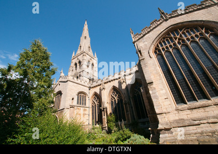 Pfarrei Kirche St. Mary Magdalene in dem Markt Newark on Trent, Nottinghamshire UK Stockfoto