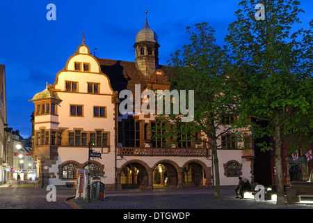 Rathaus, Rathausplatz Quadrat, Freiburg Im Breisgau, Baden-Württemberg, Deutschland Stockfoto