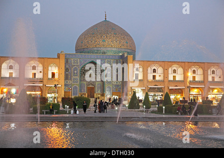 Kuppel des Lotfollah-Moschee, Imam-Platz, Isfahan, Provinz Isfahan, Persien, Iran Stockfoto