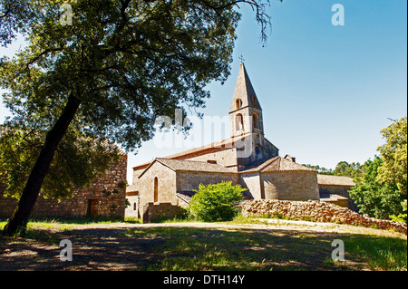 Europa, Frankreich, Var, Le Thoronet, Zisterzienserabtei. Stockfoto