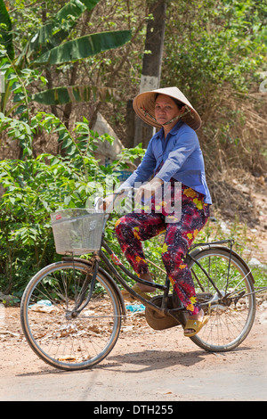 Ländlicher Verkehr in Tay Ninh, Vietnam Stockfoto