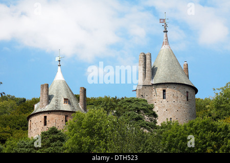 Castle Coch, Tongwynlais, in der Nähe von Cardiff. Stockfoto