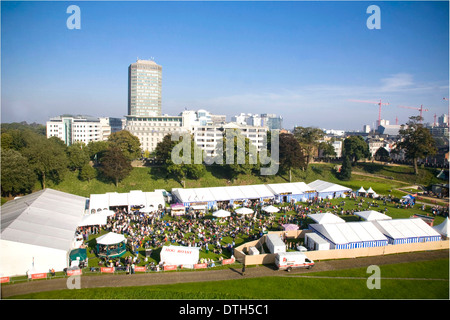 Der great British Cheese Festival, Cardiff Castle. Stockfoto