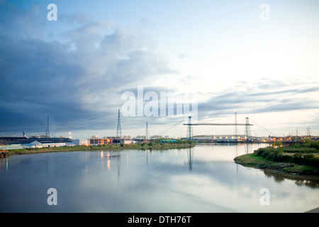 Schwebefähre Newport. Stockfoto