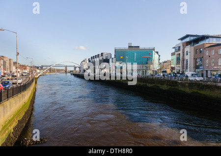 Fluss Boyne, Drogheda Stockfoto