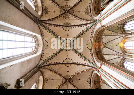 Dach der St. Marien Kirche Marienkirche Lübeck Deutschland Stockfoto