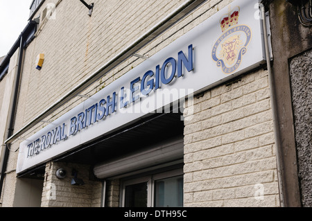 Die Royal British Legion Club, Larne Stockfoto
