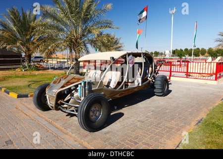 Große quad auf dem Parkplatz Stockfoto