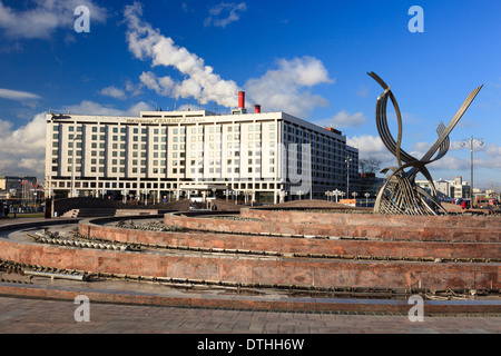 Radisson Slavjanskaja Hotel und Businesscenter Stockfoto