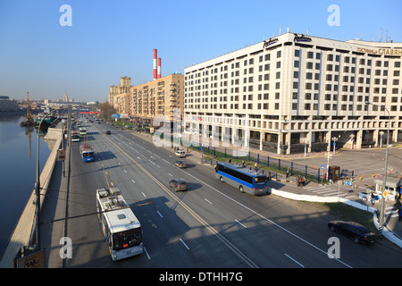 Radisson Slavjanskaja Hotel und Businesscenter Stockfoto