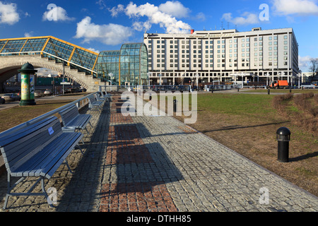 Radisson Slavjanskaja Hotel und Businesscenter Stockfoto