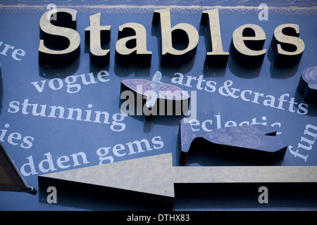 Camden Stables MArket London England Stockfoto