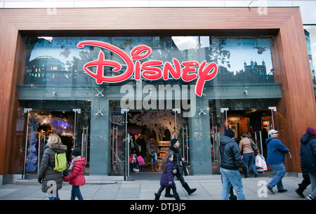 Disney Store auf der Oxford Street in London UK Stockfoto