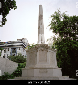 Schwarzes Loch von Kolkata Kalkutta Memorial in West-Bengalen in Indien in Südasien. Erinnerung Geschichte historische historische britische Kunst Kultur Reisen Stockfoto