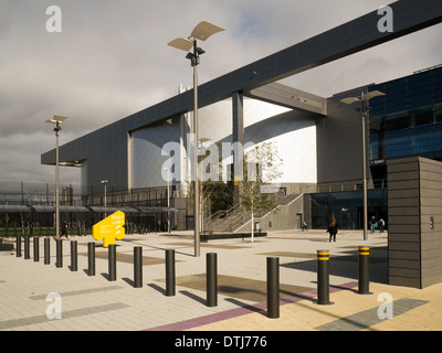 Eingang zum Emirates Stadium Glasgow Schottland Commonwealth-Spiele 2014 Stockfoto