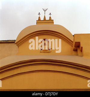 Kalighat Tempel in Kolkata Kalkutta in Westbengalen in Indien in Südasien. Hindu Religion religiöse Architektur Gebäude Reisen Wanderlust Eskapismus Stockfoto