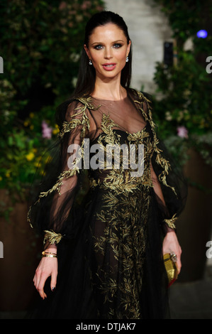 Georgina Chapman kommt für den British Academy Film Awards 2014 After Party im Grosvenor Hotel. Stockfoto