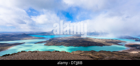 Lago & Halbinsel Belgrano Stockfoto