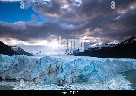 Gletscher Perito Moreno Stockfoto