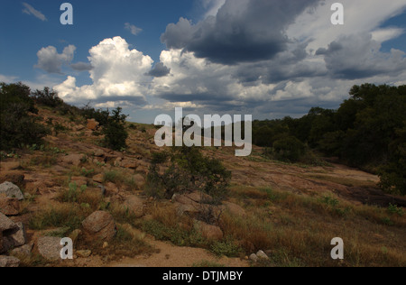 Enchanted Rock State Park, Texas Stockfoto