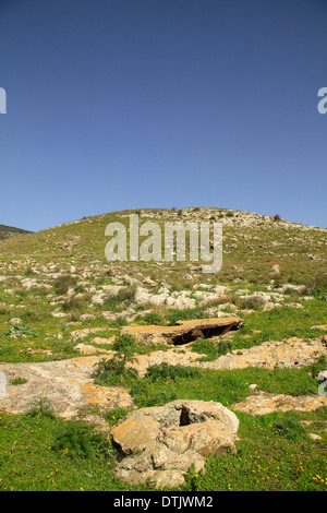 Israel, unteren Galiläa eine Wasser gut am Fuße des Hurvat Cana Ort der alten Cana Stockfoto