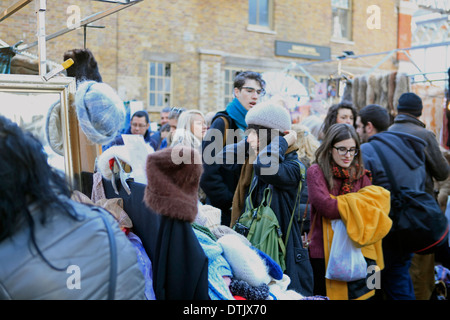 Vereinigtes Königreich East London Spitalfields Markt am Sonntag Stockfoto