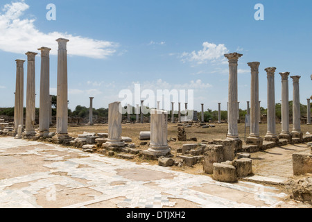 Antiken römischen Ruinen bei Salamis in der Nähe von Famagusta-Nordzypern Stockfoto