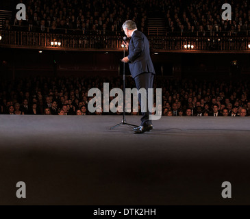 Darsteller auf der Bühne im theater Stockfoto